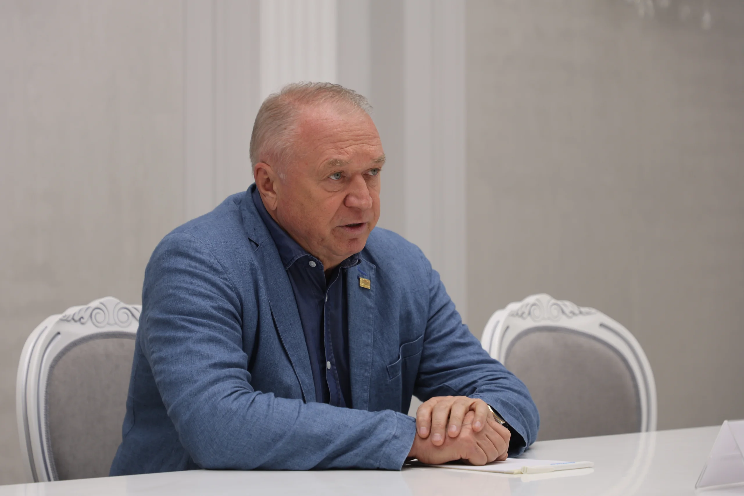 ВЛАДИМИР ВЛАДИМИРОВ И СЕРГЕЙ КАТЫРИН ОБСУДИЛИ РАЗВИТИЕ ПРЕДПРИНИМАТЕЛЬСТВА И ЭКСПОРТНЫЙ ПОТЕНЦИАЛ СТАВРОПОЛЬЯ